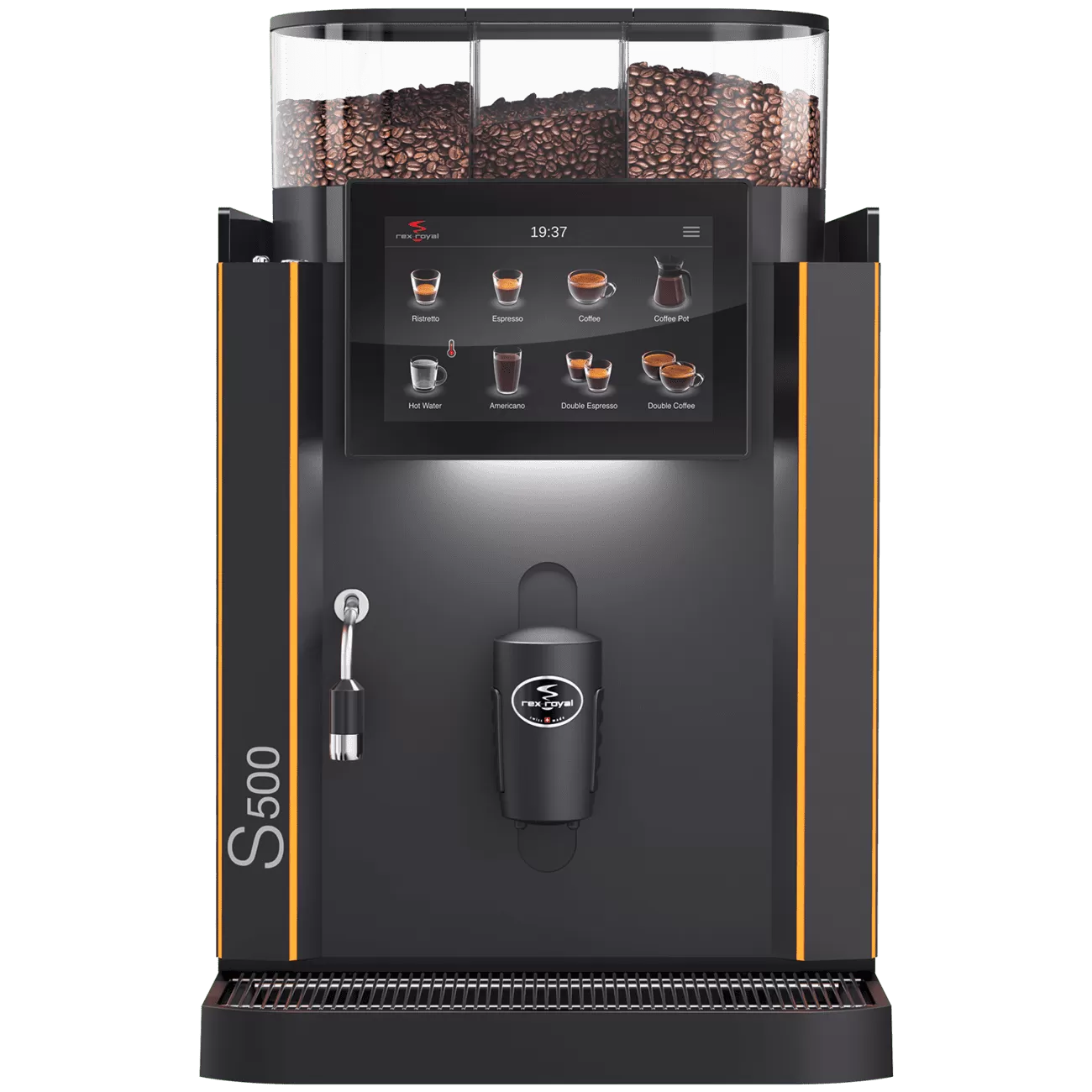 Rex-Royal S500 Bean-to-Cup Automatic Espresso Coffee Machine | 500 Cups Per Day