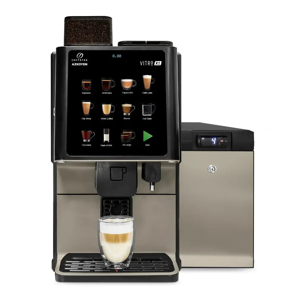Coffetek Vitro X1 MIA Espresso Machine inc. Smart Milk Fridge - Bean-to-Cup