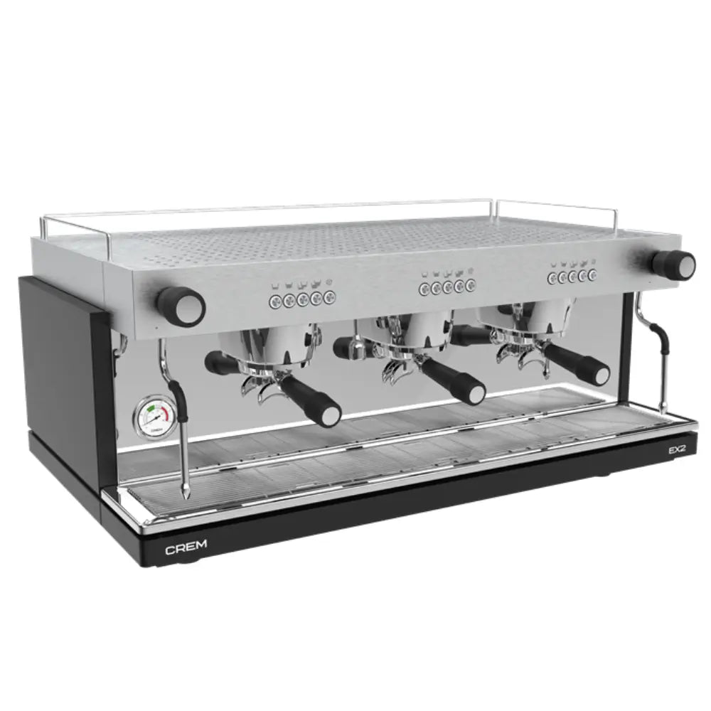 CREM EX2 3 Group Control Traditional Espresso Machine 17.5L