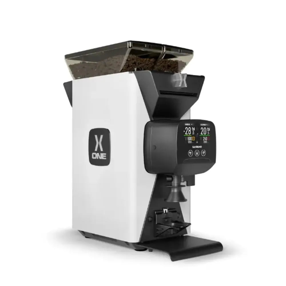 Sanremo X-One Coffee Grinder – 98mm Vertical Flat Burrs