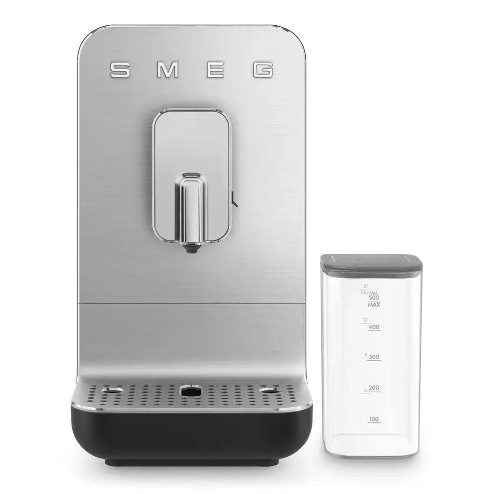 SMEG BCC13BLMUK Collezione Bean To Cup Coffee Machine with Integrated Milk System