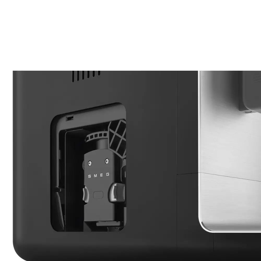 SMEG BCC13BLMUK Collezione Bean To Cup Coffee Machine with Integrated Milk System