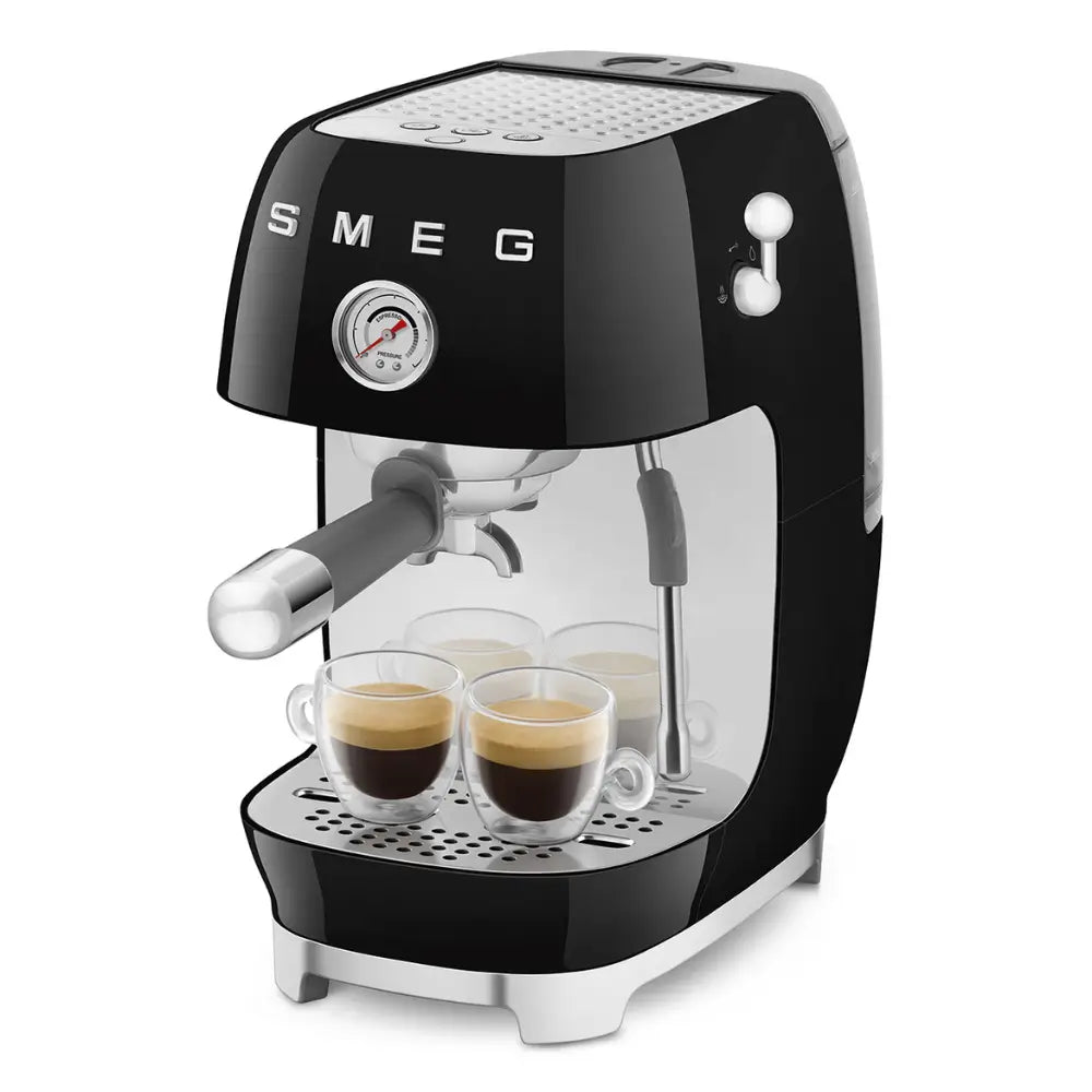SMEG ECF03BLUK Cold Brew Traditional Espresso Machine