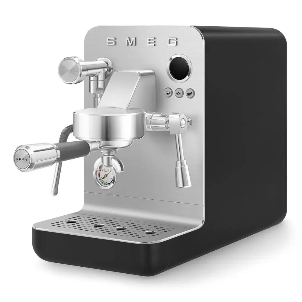 SMEG EMC02BLMUK Collezione Minipro Espresso Coffee Machine