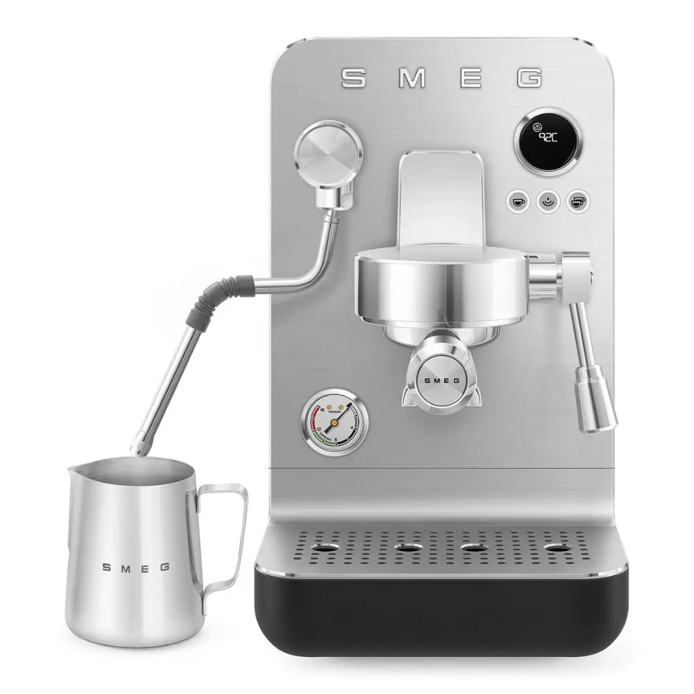 SMEG EMC02BLMUK Collezione Minipro Espresso Coffee Machine